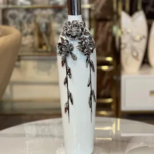 Noir Flower Elegance Vase