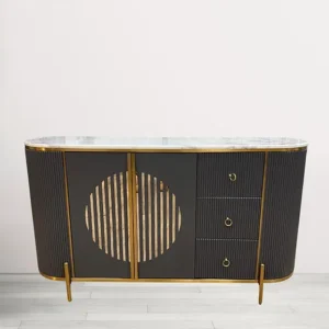 Obsidian Gold Sideboard