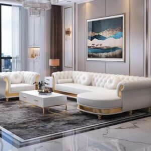 Opal Gold Dream Sofa Set