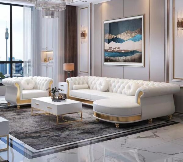 Opal Gold Dream Sofa Set